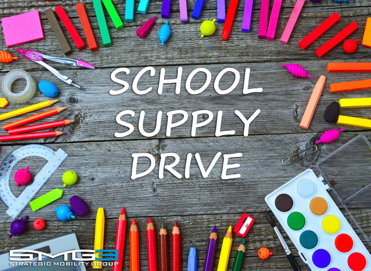 Strategic Mobility Group, LLC Hosts School Supply Drive